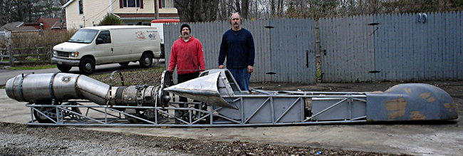 Mike Charlton jet bike